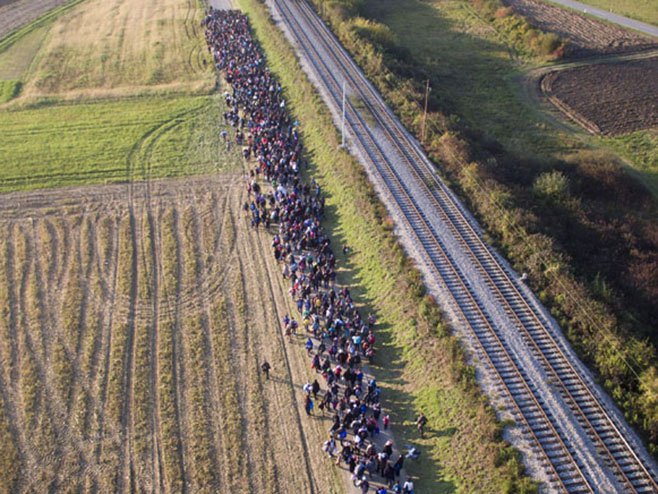 Словенија-мигранти, архив - Фото: Novosti.rs