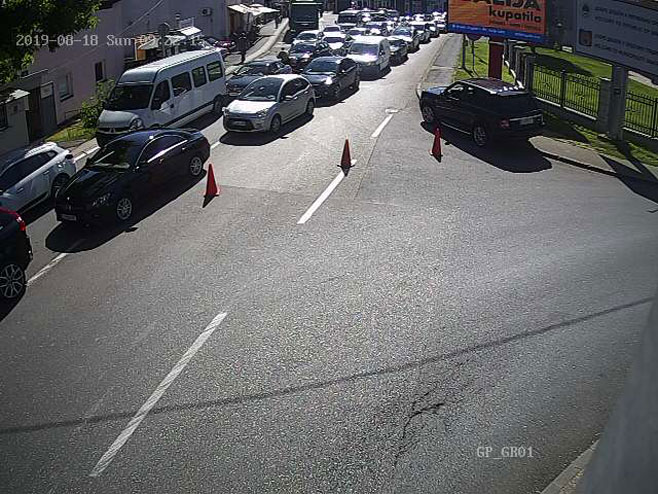 Granični prelaz Gradiška - izlaz iz Srpske (foto: AMS RS) 