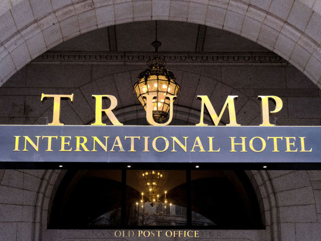 Трамп - хотел Интернационал (Фото:AP Photo / Mark Tenally) - 