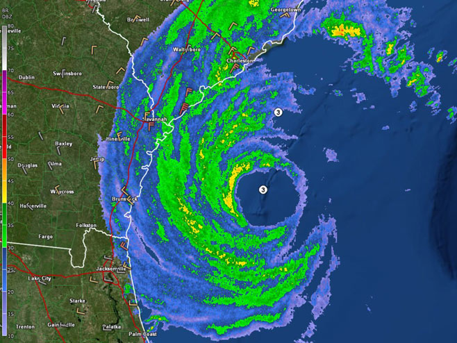 Ураган Доријан (Фото: www.alabamawx.com) - 