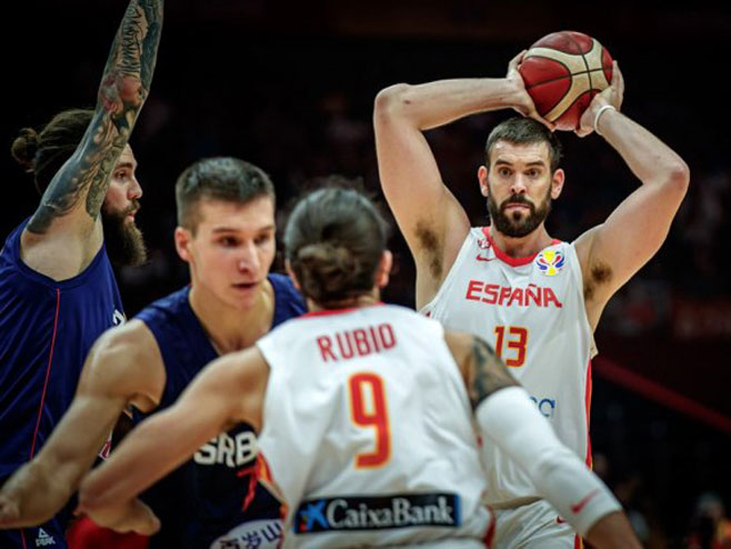 Србија - Шпанија (фото: FIBA) - 