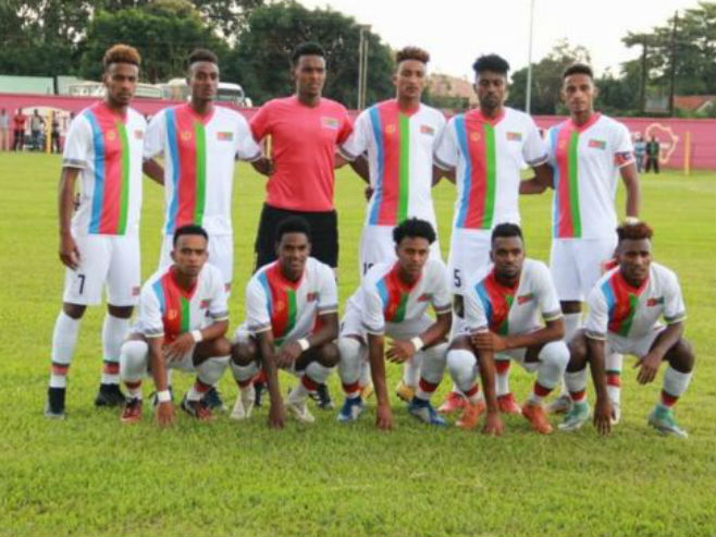 Фудбалери Еритреје (Фото: FUFA Media) - 