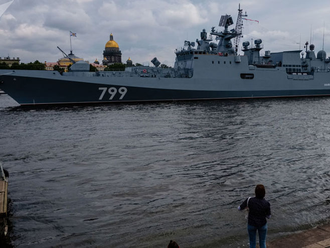 Руска фрегата у Средоземном мору испалила „Калибре“ (фото:Sputnik / Alexey Danichev) - 