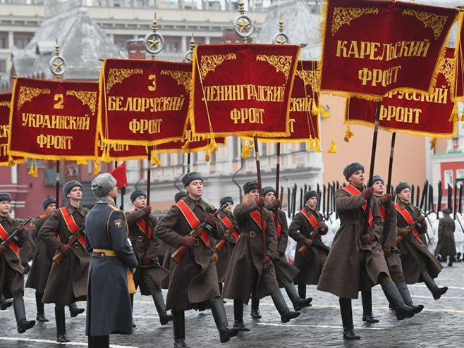 Москва: Генерална проба марша посвећеног годишњици војне параде (Фото: Sputnik/Илья Питалев) - 