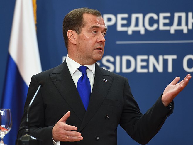 Дмитриј Медведев (Фото: Предсједништво Србије/Димитрије Голл) - 