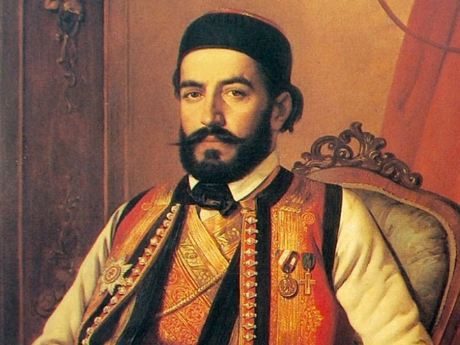 Петар II Петровић Његош (слика: Јохан Бес) - 