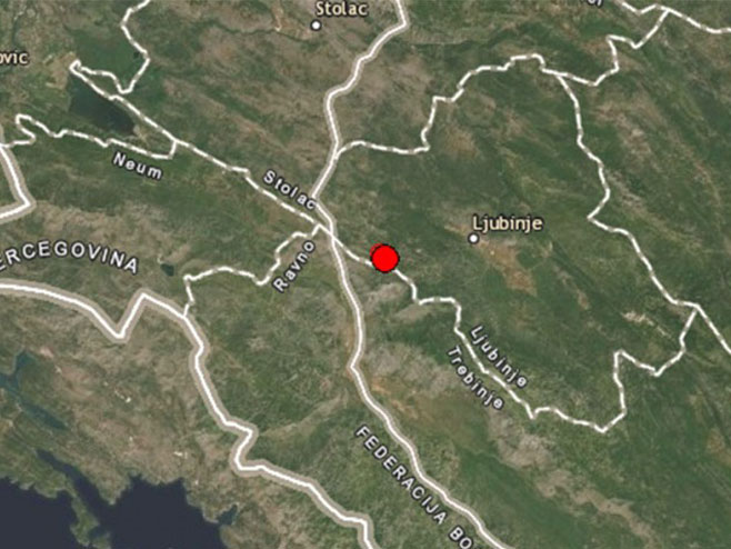 Земљотрес јачине 3,4 Рихтерове скале погодио подручје Стоца - Фото: Screenshot