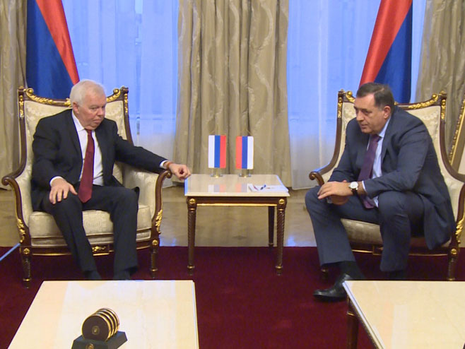 Dodik i Ivancov (Foto: RTRS)