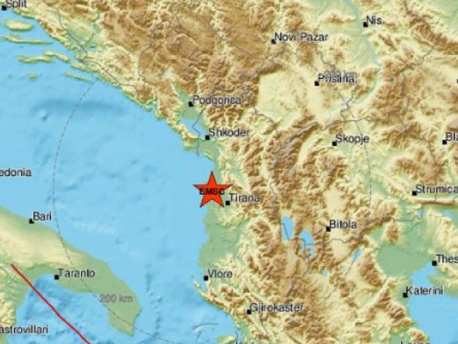 Снажан земљотрес поново погодио Албанију - Фото: Screenshot