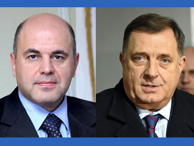 Мишустин и Додик Мишустин и Додик - Фото: илустрација