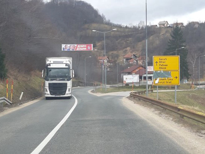 Mrkonjić Grad uoči dolaska Aleksandra Vučića (foto:atvbl) 