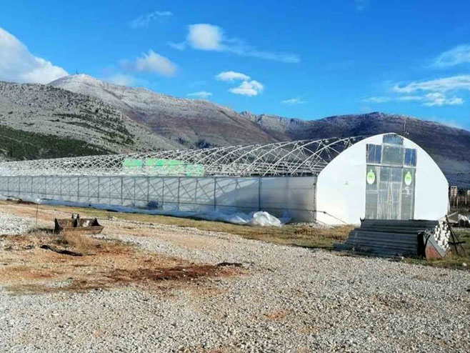 Trebinje zahvatila olujna bura (Foto: RTRS)