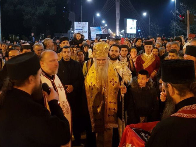 Mitropolit Amfilohije (foto:Sputnik/Nebojiša Popović)
