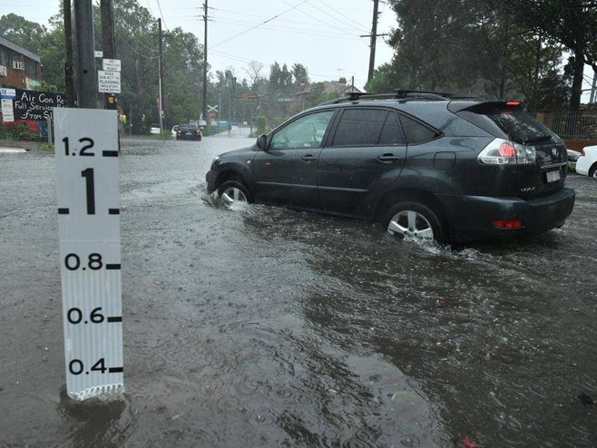 Сиднеј - поплаве након велике кише (Фото: The Canbera Times) - 