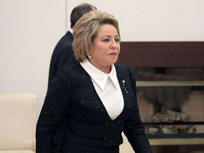 Валентина Матвијенко (фото: Sputnik / Алексей Дружинин) Валентина Матвијенко (фото: Sputnik / Алексей Дружинин) -