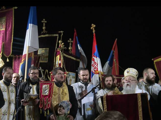 Источно Сарајево - служен молебан Источно Сарајево - служен молебан - Фото: СРНА