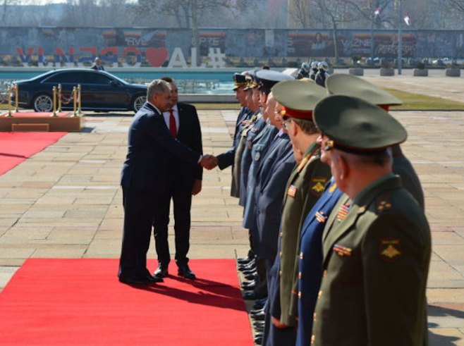 Šojgu u Beogradu (Foto: Sputnik / Radoje Pantović) 