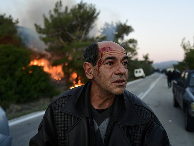 Grčka: Sukobi s policijom (Foto: AP/Michael Varaklas) 