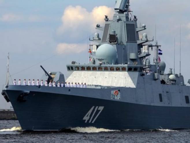 Руски ратни брод Калибар (фото:Aleksej Daničev/Sputnik) - 