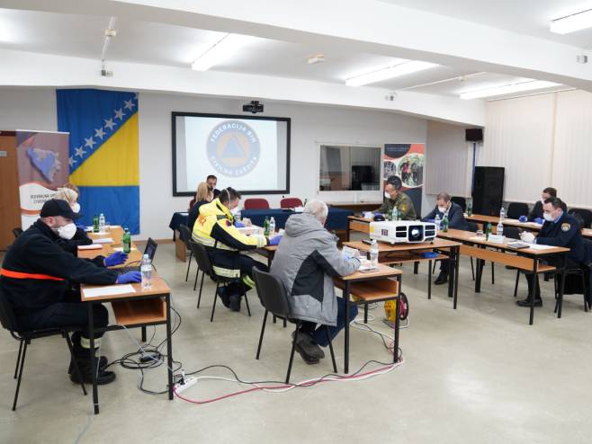 Сједница новоизабраног Федералног штаба цивилне заштите, Сарајево Сједница новоизабраног Федералног штаба цивилне заштите, Сарајево - Фото: СРНА