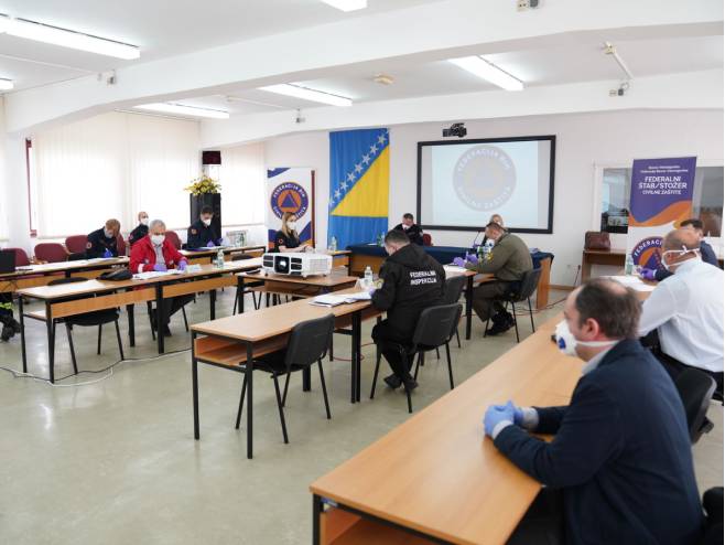 Федерални штаб цивилне заштите Федерални штаб цивилне заштите - Фото: РТРС
