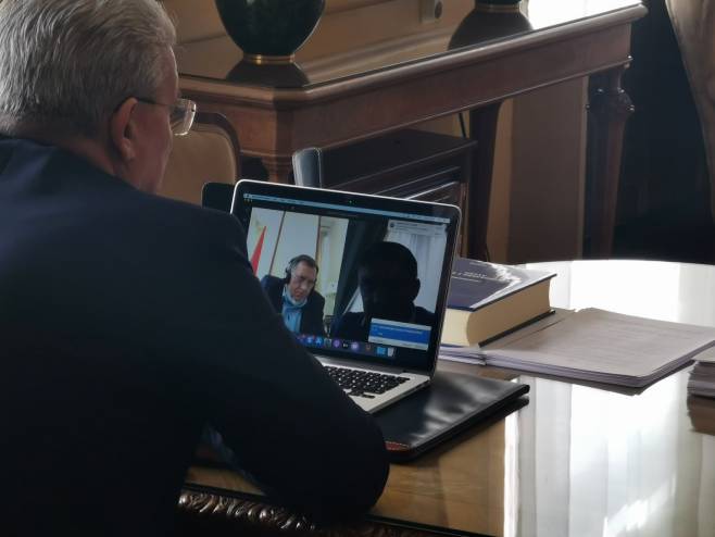 Консулатације чланова Предсједништва БиХ Консулатације чланова Предсједништва БиХ - Фото: РТРС