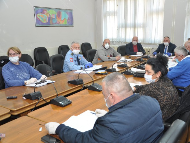 Приједорски Градски штаб за ванредне ситуације Приједорски Градски штаб за ванредне ситуације - Фото: СРНА