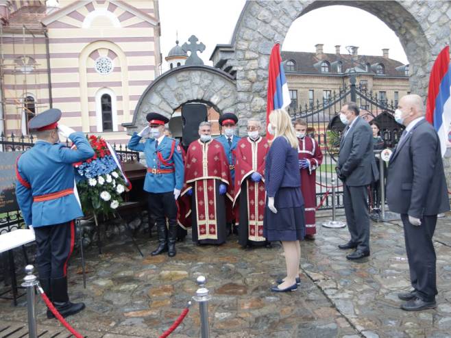 Obilježavanje 25 godina od egzodusa Srba iz zapadne Slavonije (Foto: RTRS)