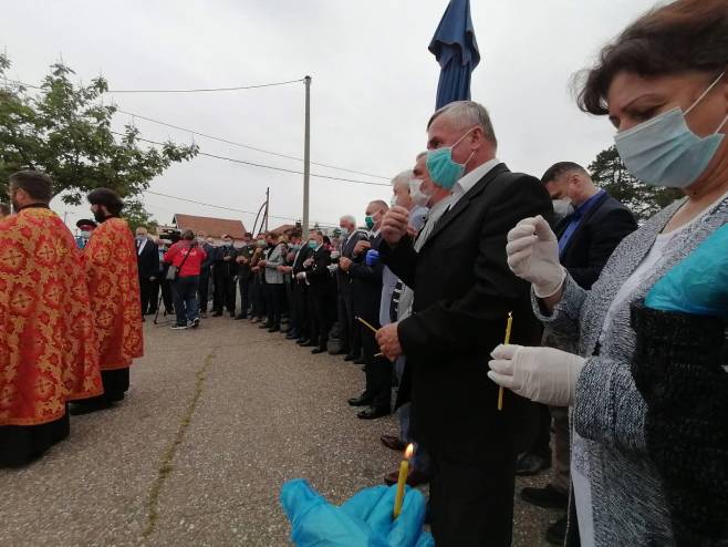 Obilježavanje 28 godina od zločina nad Srbima u Tuzlanskoj koloni (Foto: RTRS)