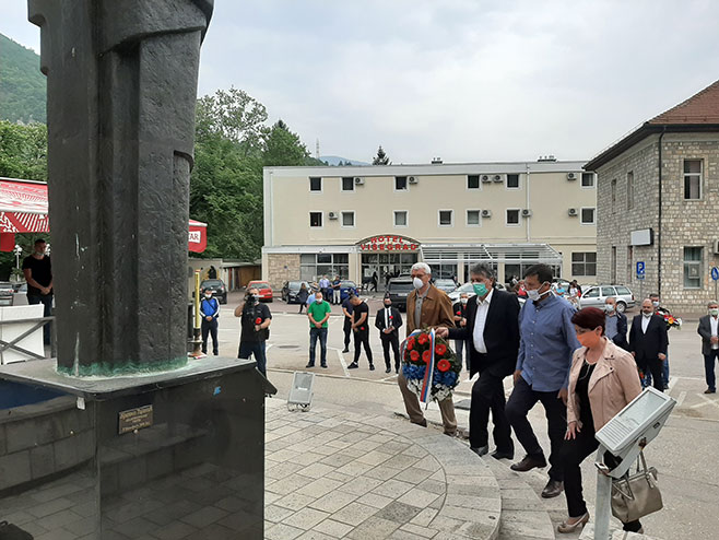 Обиљежено 28 година од формирања Вишеградске бригаде Обиљежено 28 година од формирања Вишеградске бригаде - Фото: СРНА