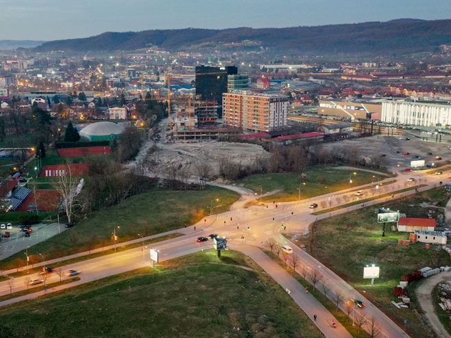 Локација будуће Конгресне дворане у Бањој Луци (фото: banjaluka.rs.ba) - 