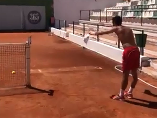 Новак Ђоковић (фото: Twitter screenshot / Novak Đoković) - 