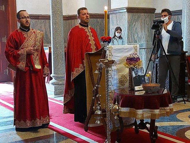 Молитвени помен доктору Миодрагу Лазићу Молитвени помен доктору Миодрагу Лазићу - Фото: СРНА