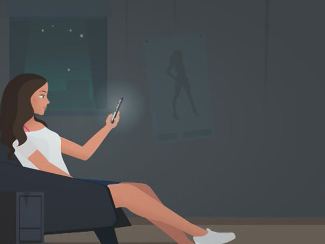 Дјеца на интернету-илустрација Дјеца на интернету-илустрација - Фото: РТРС