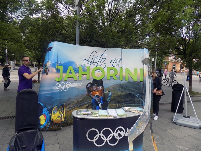 Бањалука: Промоција Јахорине Бањалука: Промоција Јахорине - Фото: СРНА