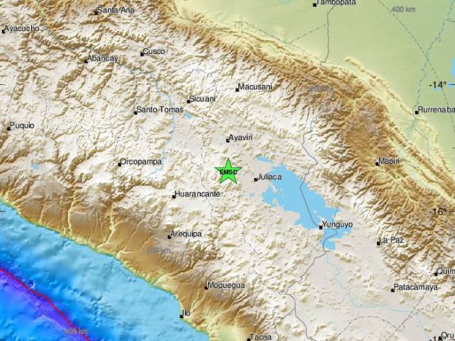 Земљотрес у Перуу (фото: emsc-csem.org) - 