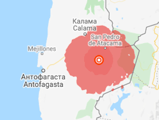 Афагаста - земљотрес - Фото: илустрација