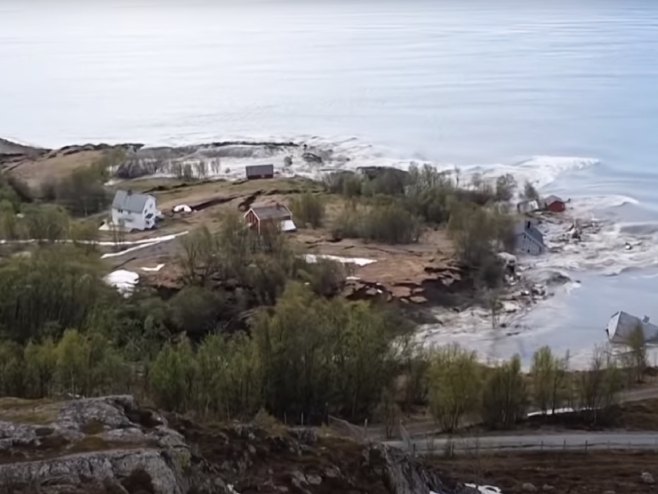 Норвешка-клизиште Норвешка-клизиште - Фото: Screenshot/YouTube