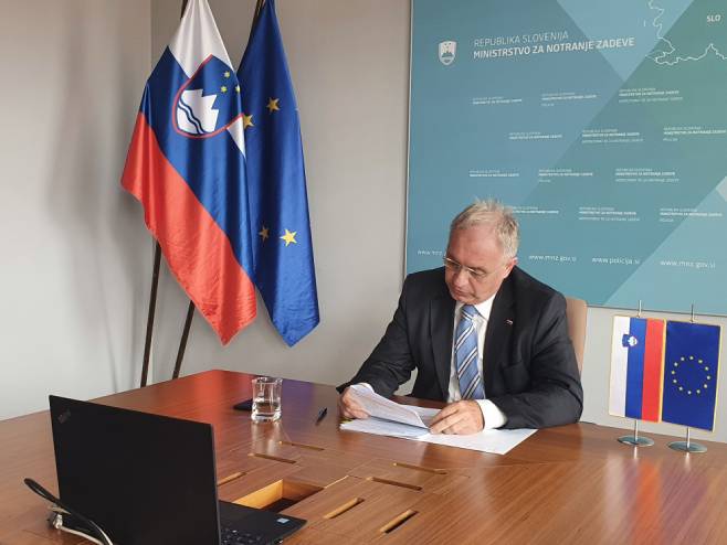 Министар унутрашњих послова Словеније Алеш Хојс (Фото: gov.si) - 