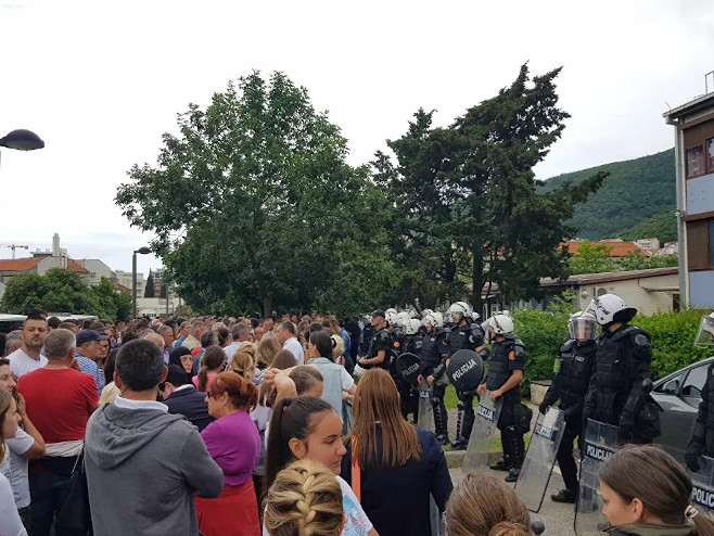 Crna Gora - proteesti (Foto:Sputnik / Nebojša Popović) 