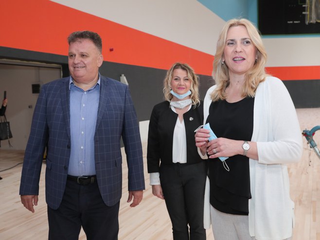 Цвијановић у Градишци Цвијановић у Градишци - Фото: РТРС