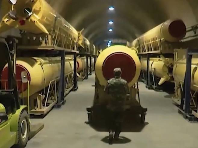 Подземно складиште пројектила (фото: iranian.com) Подземно складиште пројектила (фото: iranian.com) -
