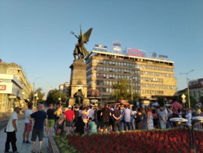 Protest u Kruševcu, Foto: RTS