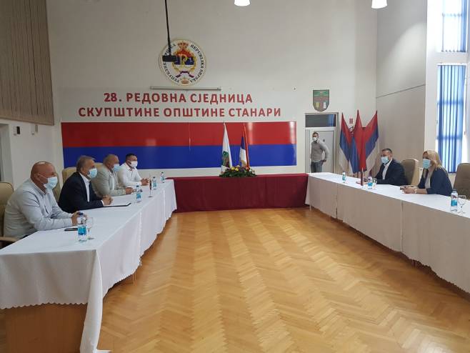 Жељка Цвијановић у посјети општини Станари Жељка Цвијановић у посјети општини Станари - Фото: РТРС