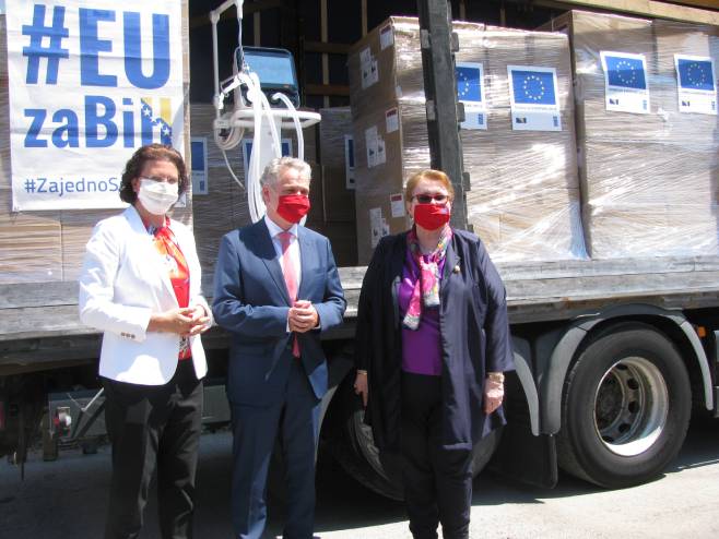 Донација ЕУ Донација ЕУ - Фото: СРНА