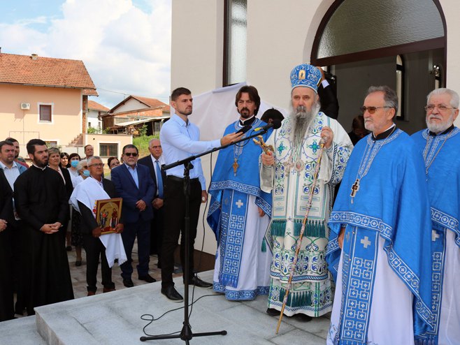 Дервента: Владика Фотије - Фото: СРНА