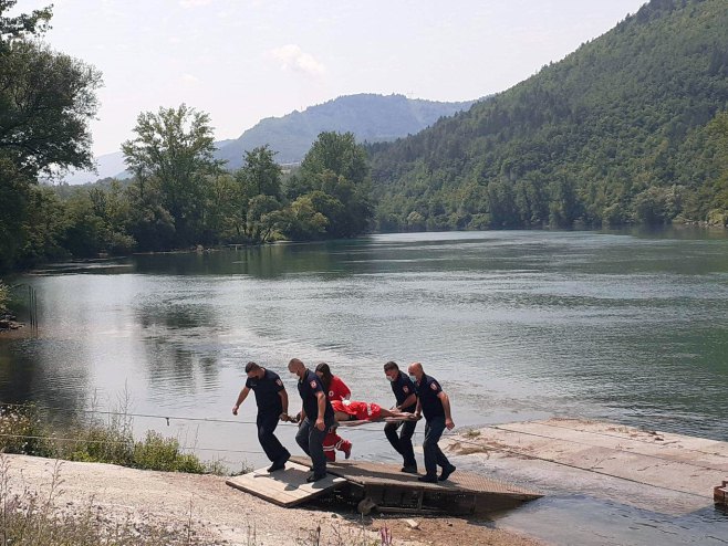 Вишеград - Цивилна заштита, МУП - показна вјежба (Фото: СРНА)