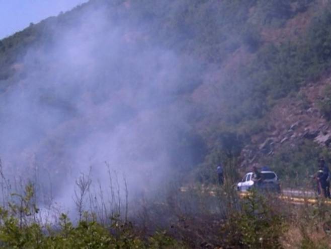 Пожар у Требињу - Фото: РТРС