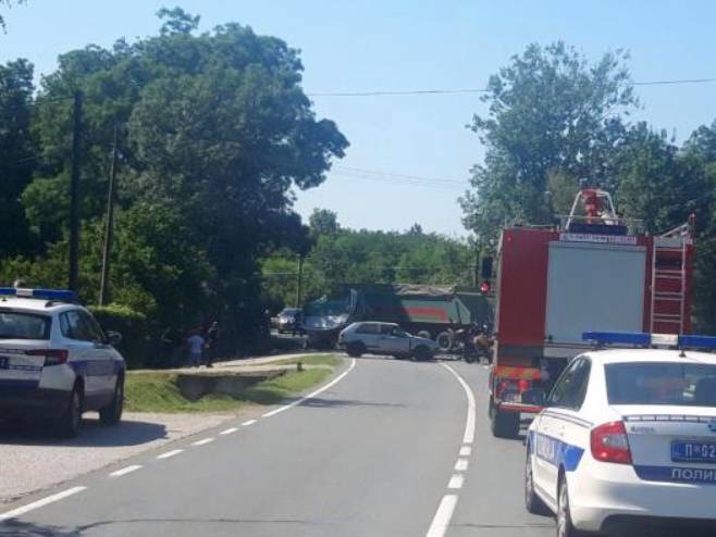 Саобраћајна незгода у Стублинама (фото: rtvmag.co.rs) - 