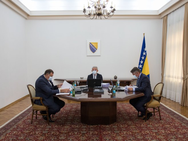 Сарајево - Предсједништво БиХ - сједница Сарајево - Предсједништво БиХ - сједница - Фото: СРНА